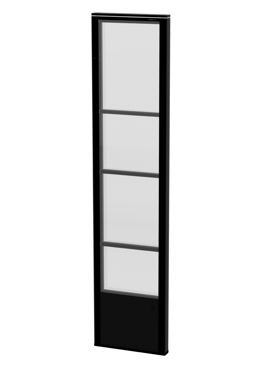 RF-Sicherungssystem mit modularen Antennenelementen im Einzelhandel